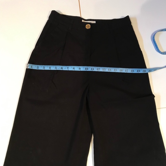 NWOT Celebrity Style Michael Kors Culottes Black Viscose Size 6 - Picture 7 of 15
